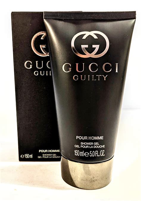 mens gucci guilty shower gel|Gucci shower gel men's.